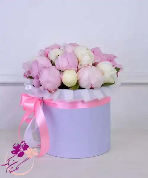 باکس گل پیونی